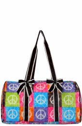 Quilted Duffle Bag-WPQ2626/BR